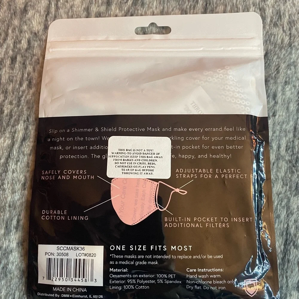- Care Cover Protective Mask Shimmer Shield Collection